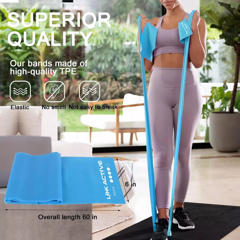 Professional Resistance Bands 5pc - Latex-Free