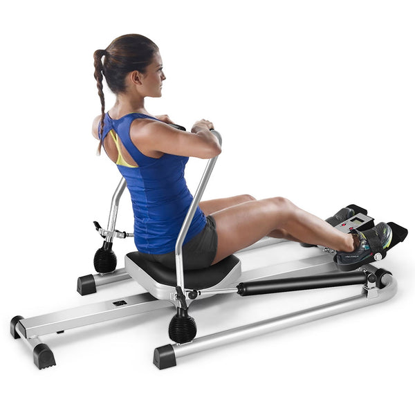 Full Motion Rower - Double Hydraulic Resistance, LCD