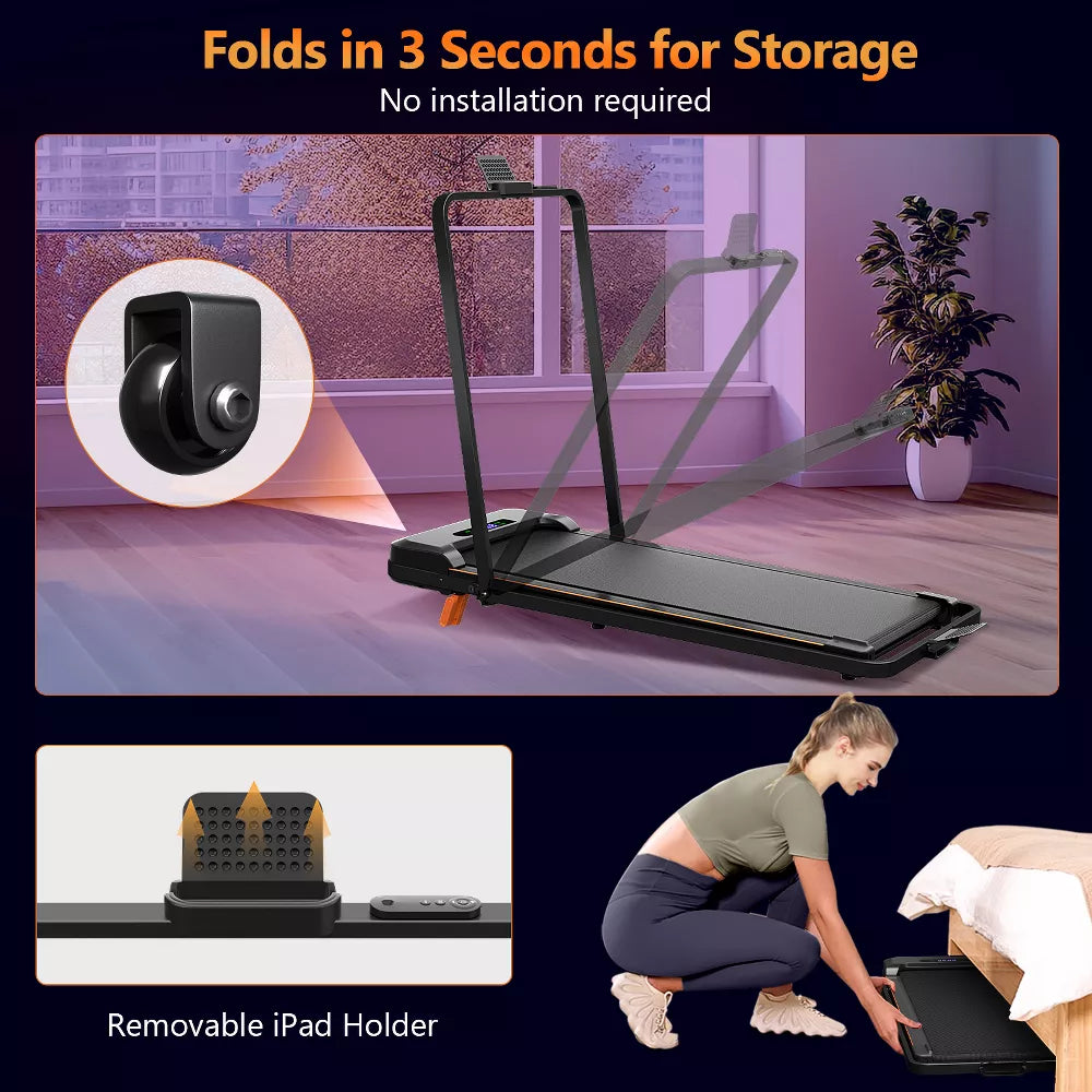 Under Desk Walking Pad - 2-in-1, 350LB