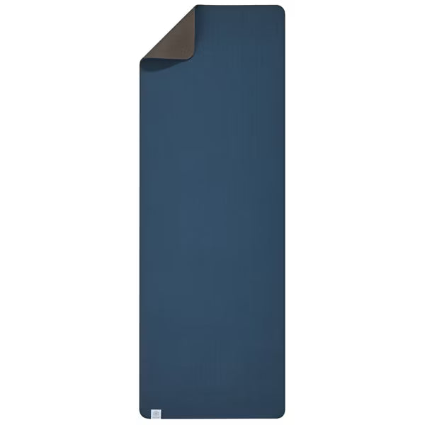 Gaiam Studio Flow green yoga mat with dual non-slip reversible TPE surface