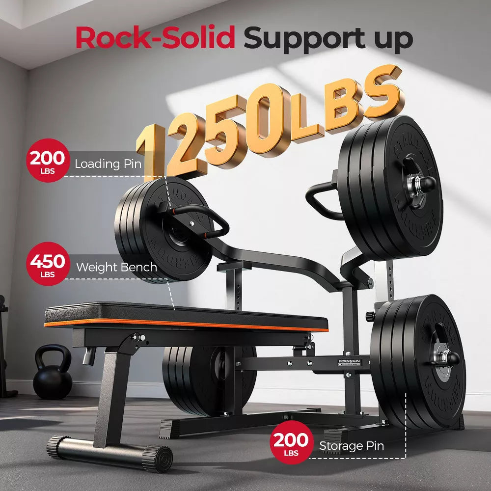 3-Grip Chest Press Machine 1250LB - Adjustable