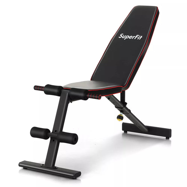 Adjustable Weight Bench - Incline Decline Home Gym