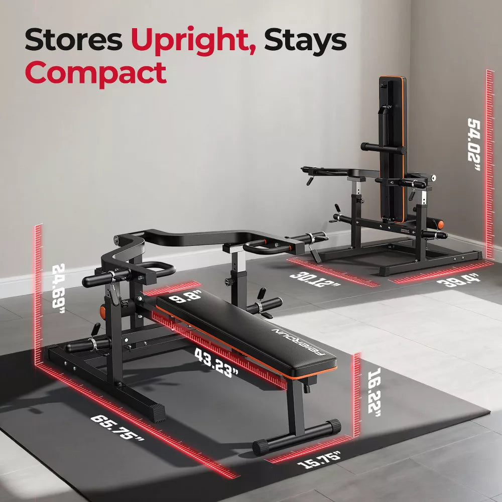 3-Grip Chest Press Machine 1250LB - Adjustable