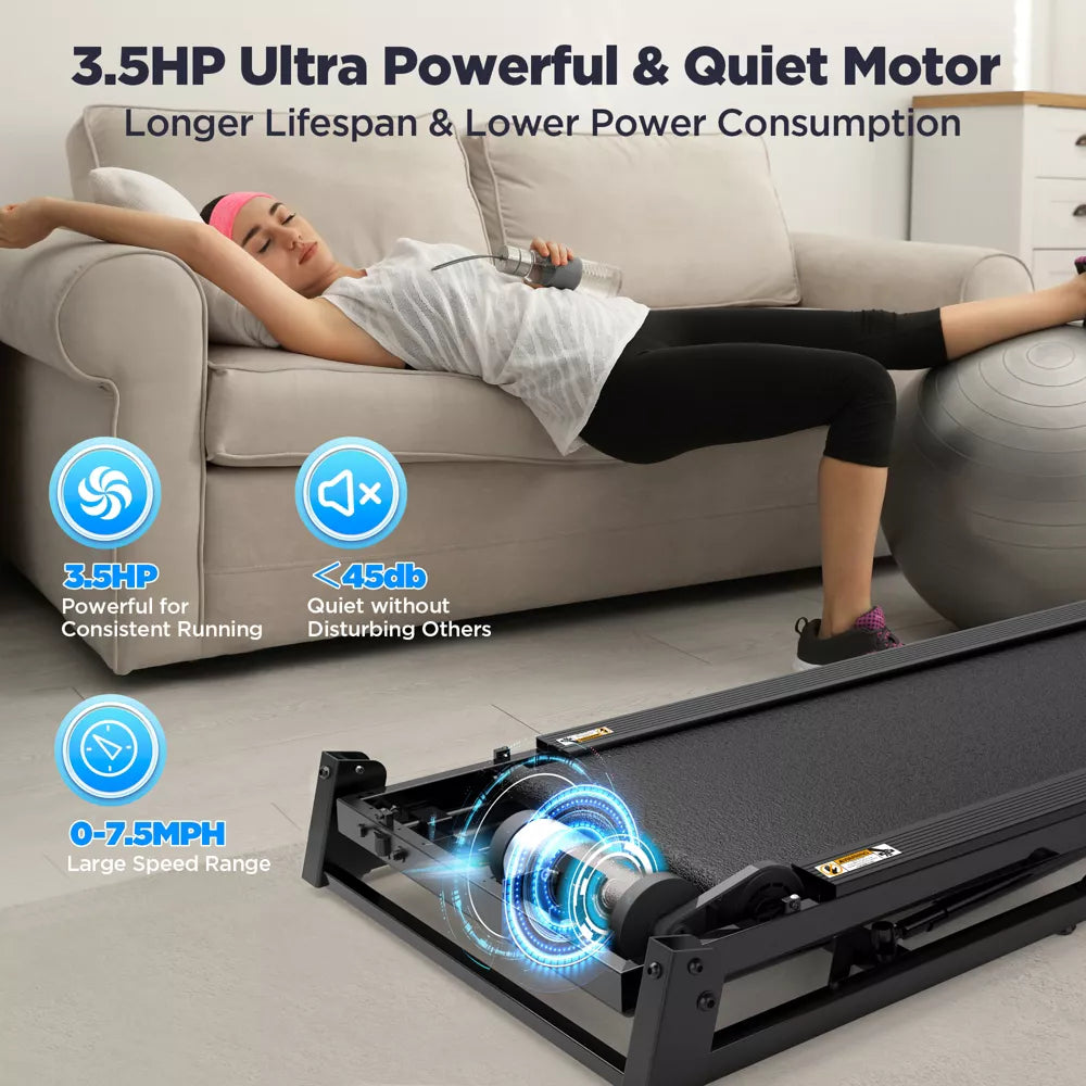 3.5HP Treadmill 350LB - 90% Pre-Assembled
