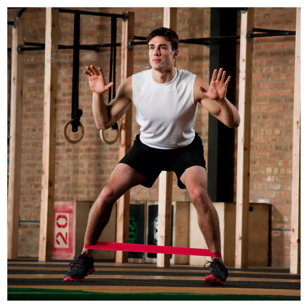 Flat Resistance Band Loops Kit - 3 Colors