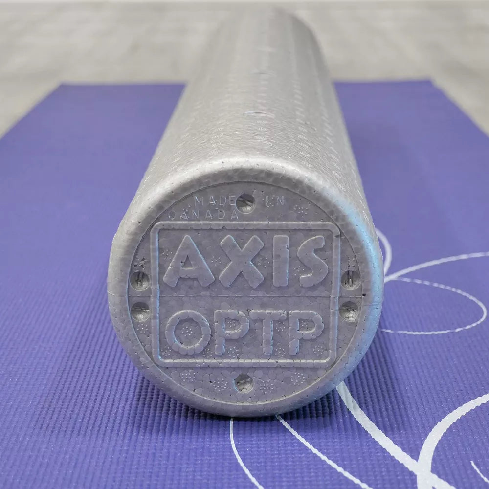 Silver AXIS Foam Roller - Moderate Density