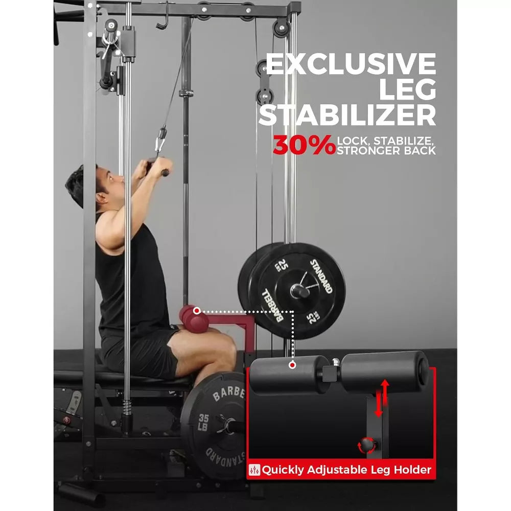 Smith Machine Power Cage - Space-Saving 1:1