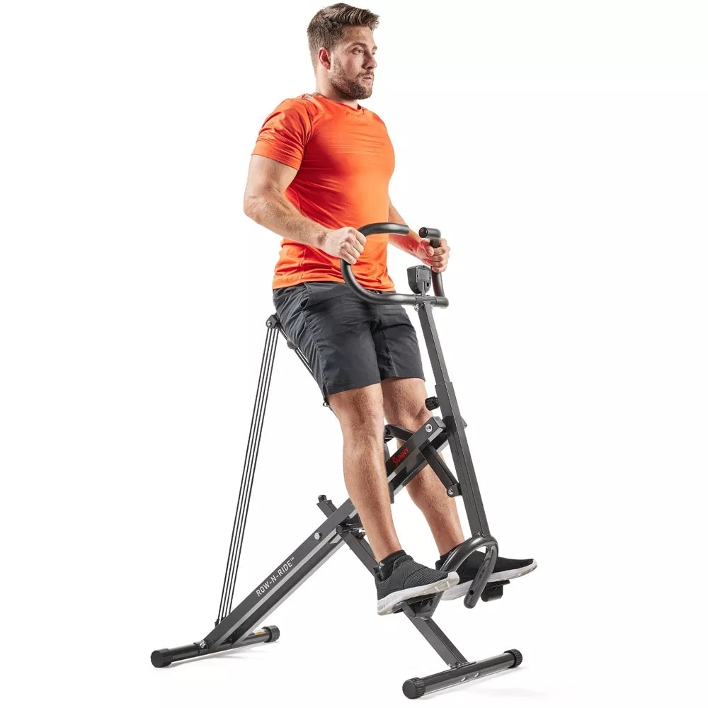 Upright Row-N-Ride Plus - Foldable Assisted Squat Machine
