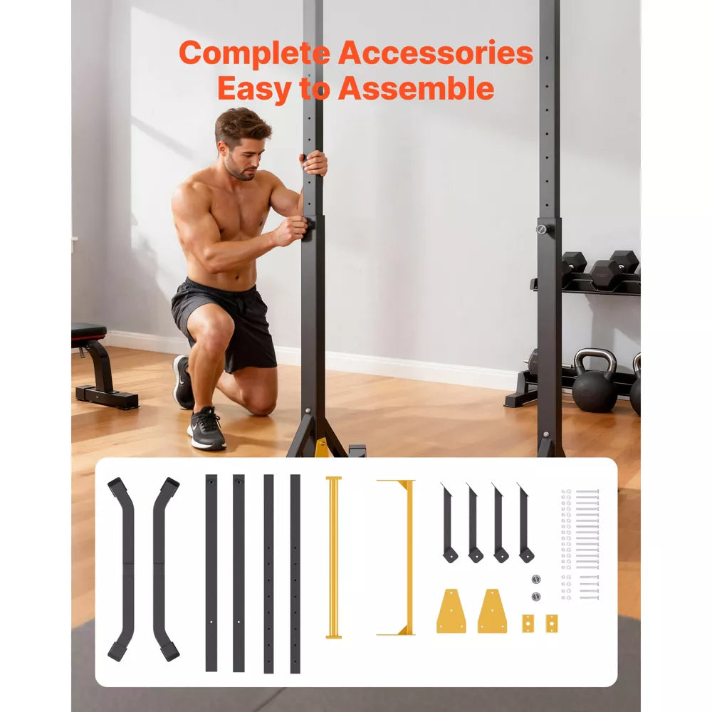 Free Standing Pull Up Bar 330lb - 8 Level Height