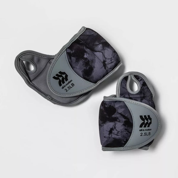 Wrist Weights 2.5lbs - Anti-Microbial Neoprene