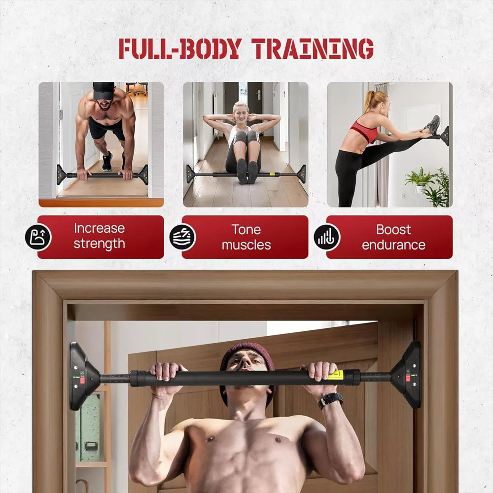 Doorway Chin & Pull Up Bar 440lb - Home Exercise