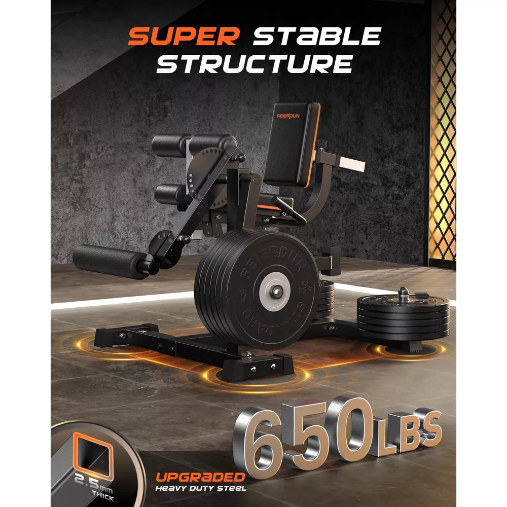 3-in-1 Leg Extension Curl Machine - Lower Body