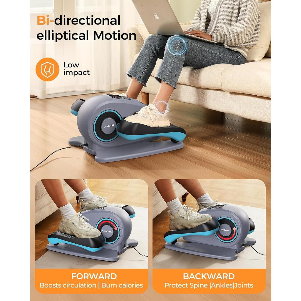 Under Desk Elliptical - Fully Assembled, Remote Control