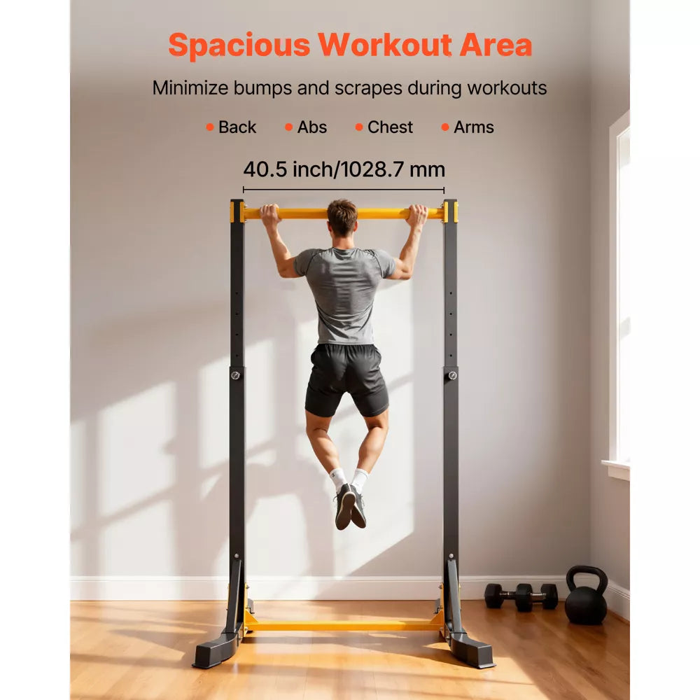 Free Standing Pull Up Bar 330lb - 8 Level Height