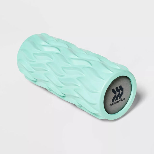 13in Deep Tissue Foam Roller - Aqua Blue