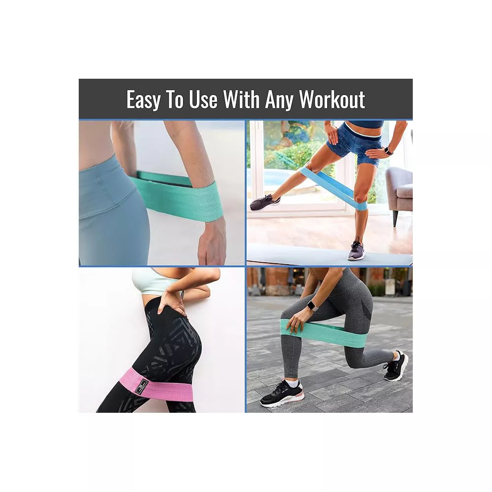 Fabric Resistance Bands - Glutes, Quads, Calves