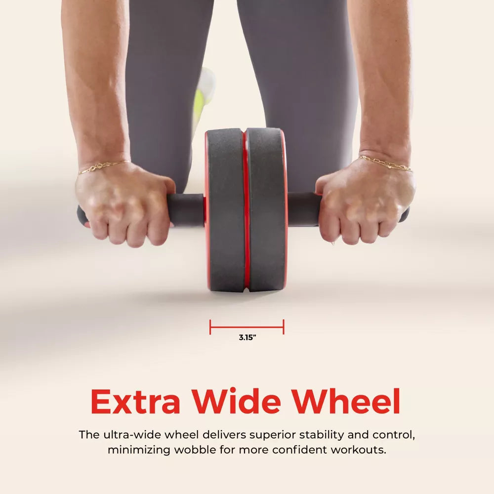 Ab Roller Wheel with Knee Pad