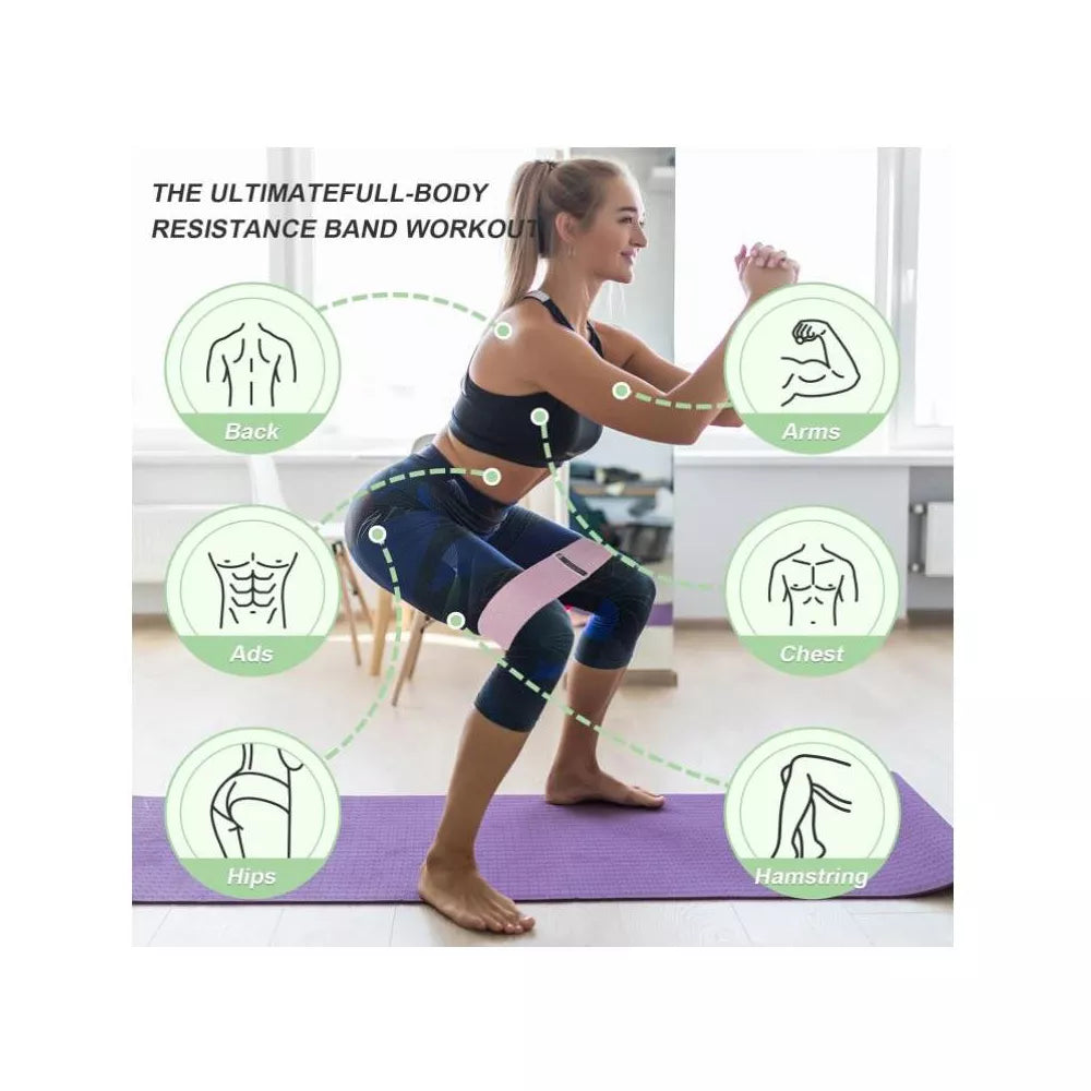 Premium Resistance Bands - Wide Comfort Design