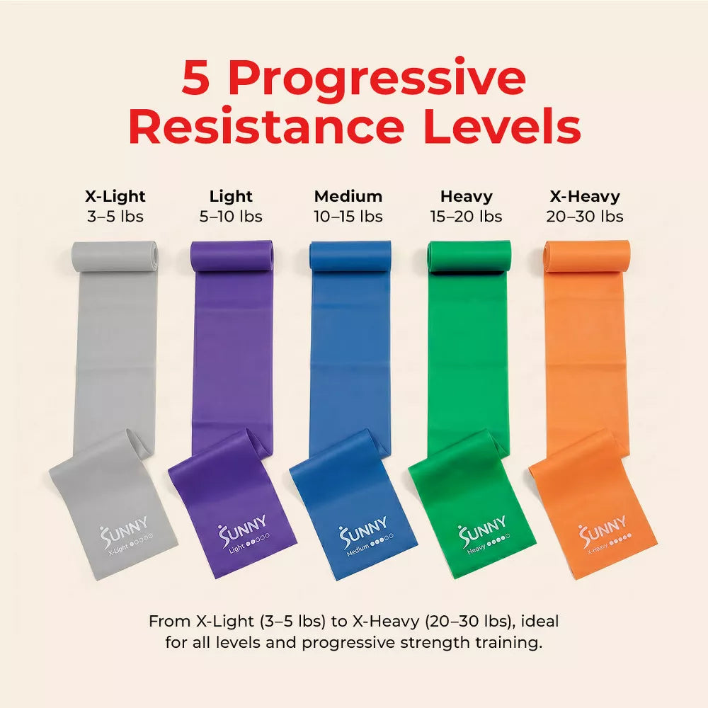5-Level Resistance Band Set