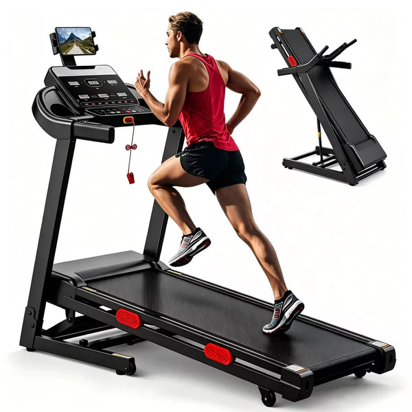 4-in-1 Auto Incline Treadmill - 105 Programs