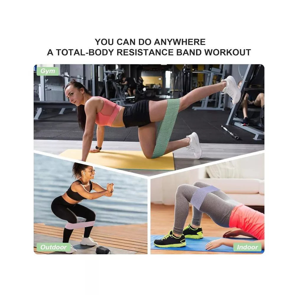 Premium Resistance Bands - Wide Comfort Design
