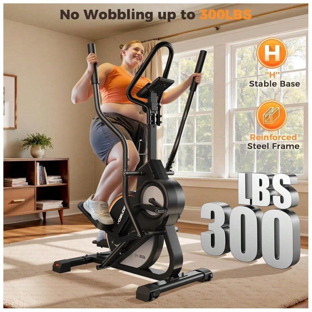 3-in-1 Elliptical Machine - Cardio Climber, 16 Levels