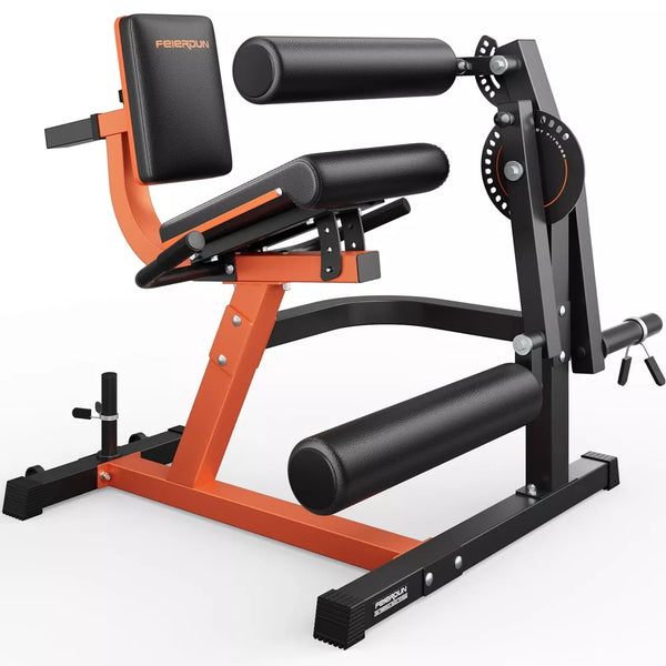 Adjustable Leg Extension & Curl Machine - Plate Loaded