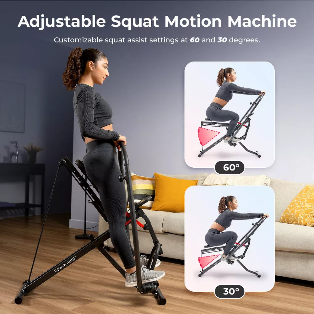 Full-Body Adjustable Smart Row-N-Ride Trainer