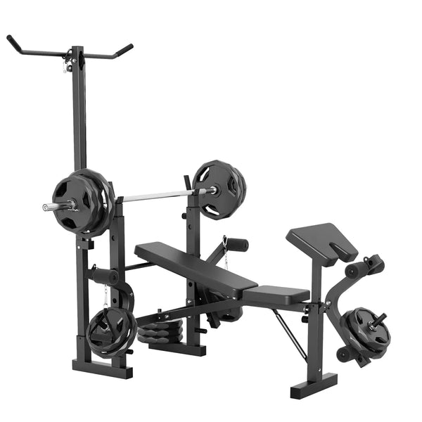 Adjustable Weight Bench Set - Foldable Rack Set