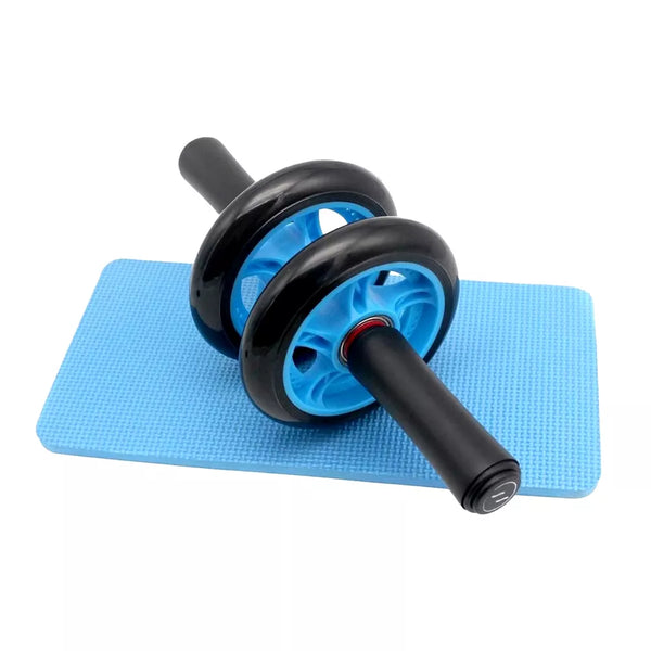 Double Wheel Ab Roller with Knee Pad