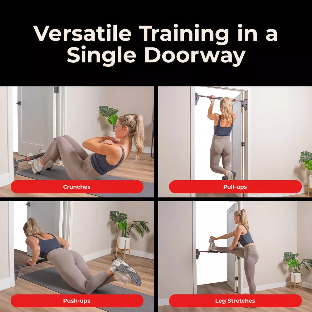 Adjustable Doorway Pull Up Bar - Anti-Rotation