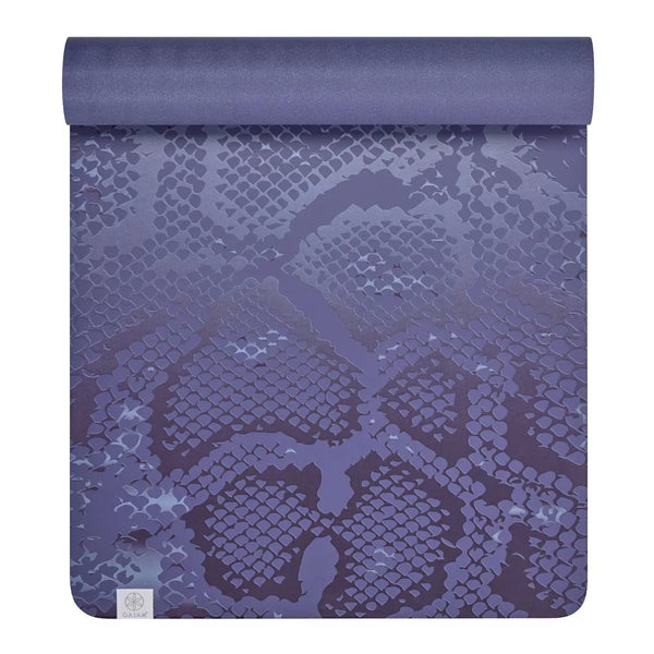 Studio Select Dry-Grip Yoga Mat - Snake Purple