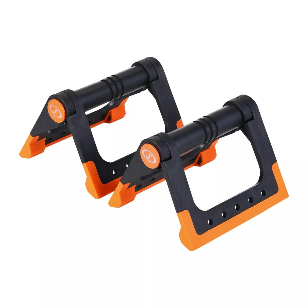 Foldable Push Up Bar 2pc - Non-Slip Base