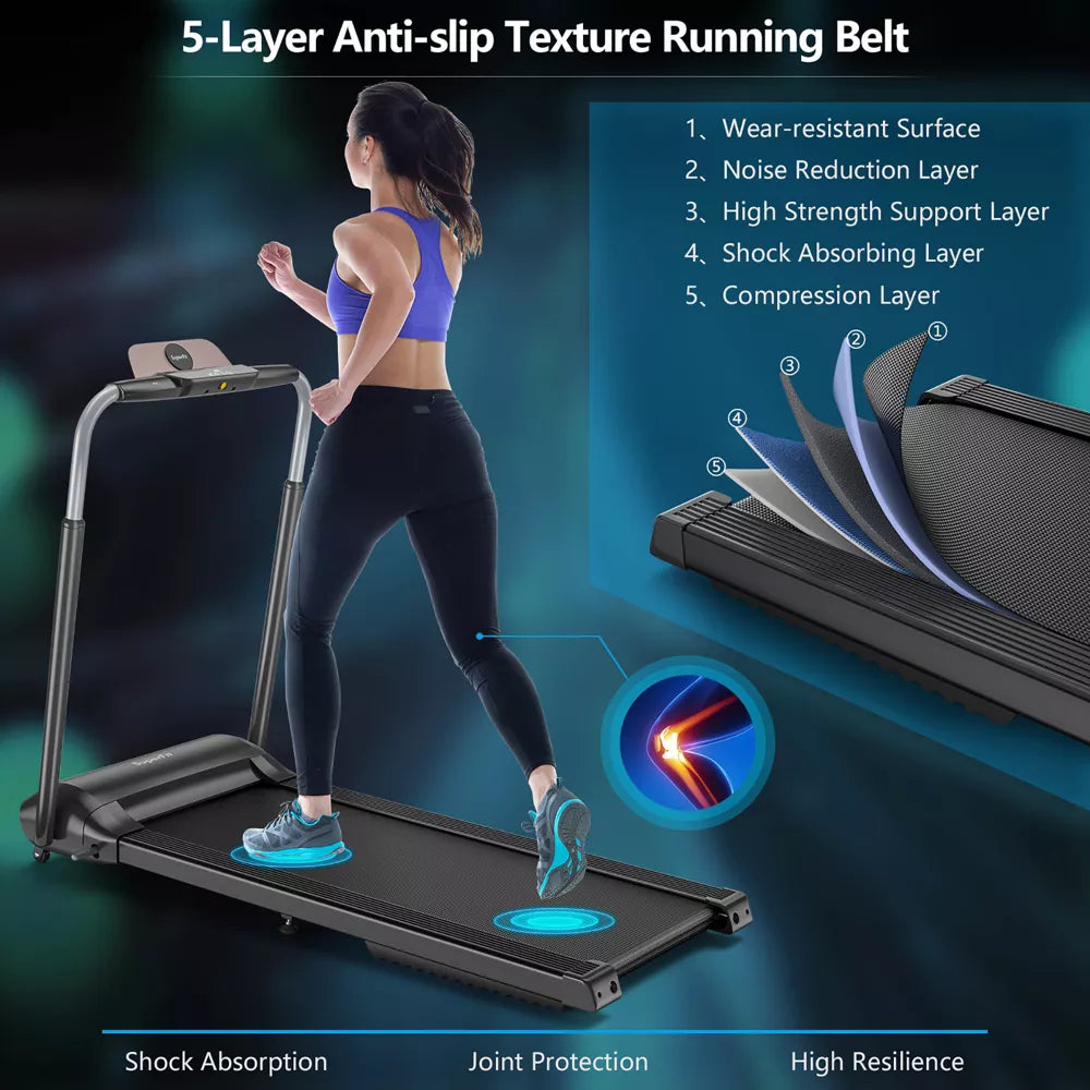 3HP Folding Treadmill - Touch Screen App Control