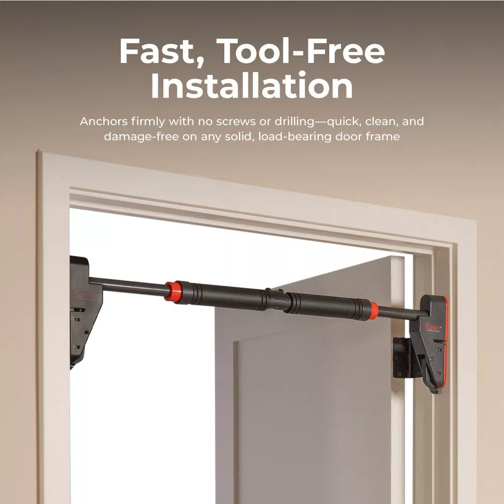 Adjustable Doorway Pull Up Bar - Anti-Rotation