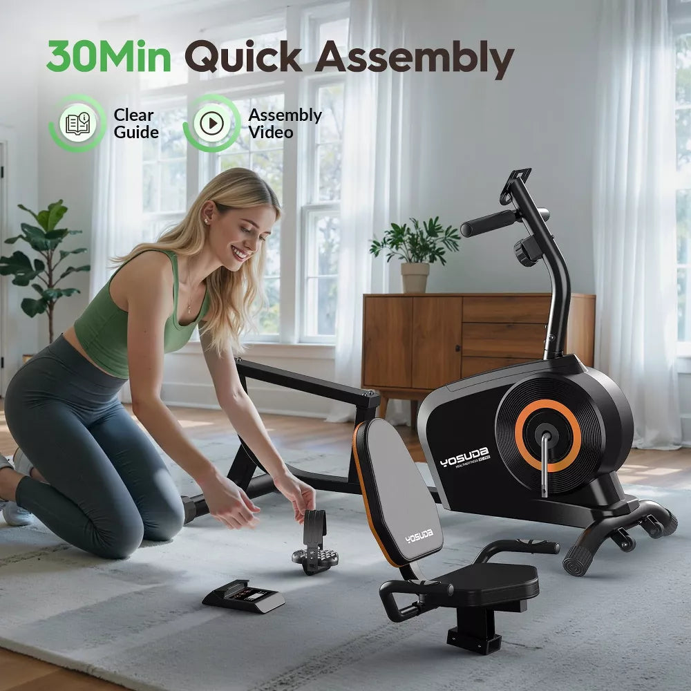 Recumbent Exercise Bike - Adjustable Seat