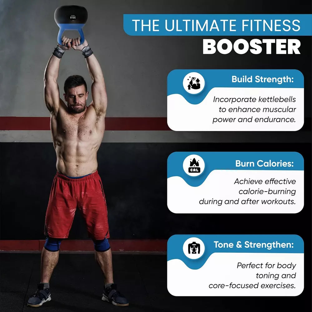 Soft sand-filled kettlebell set 5lb 10lb 15lb 20lb with shockproof base for home gym