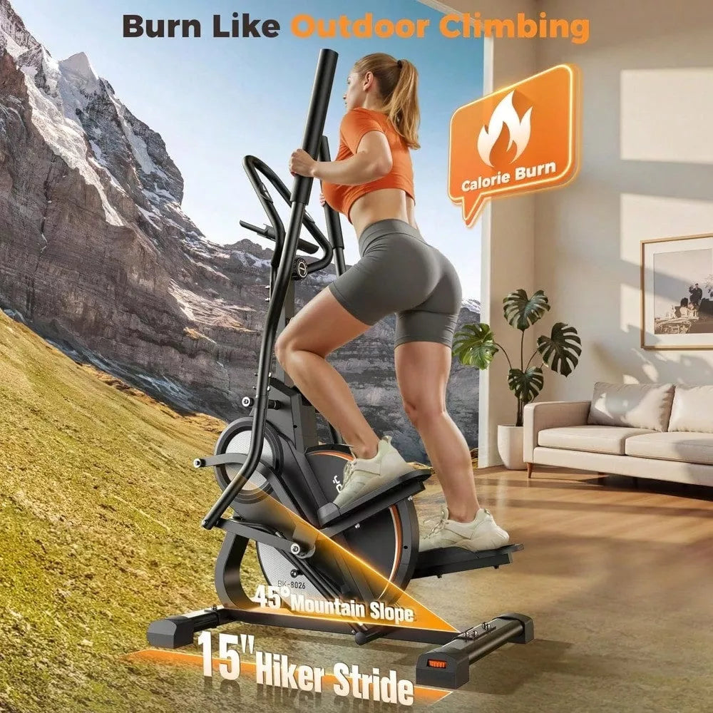 3-in-1 Elliptical Machine - Cardio Climber, 16 Levels
