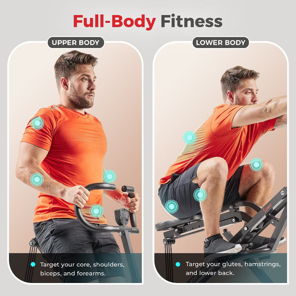 Upright Row-N-Ride Plus - Foldable Assisted Squat Machine