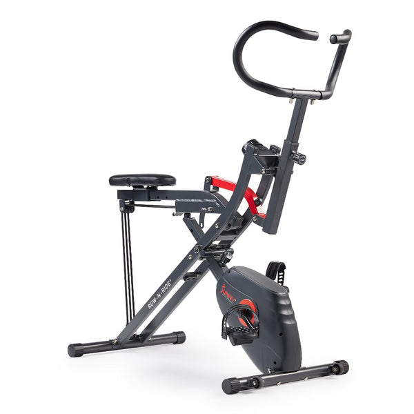 2-in-1 Magnetic Row-N-Ride Cycling & Rowing Machine
