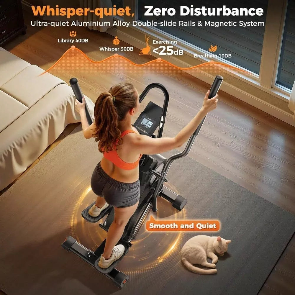 3-in-1 Elliptical Machine - Cardio Climber, 16 Levels