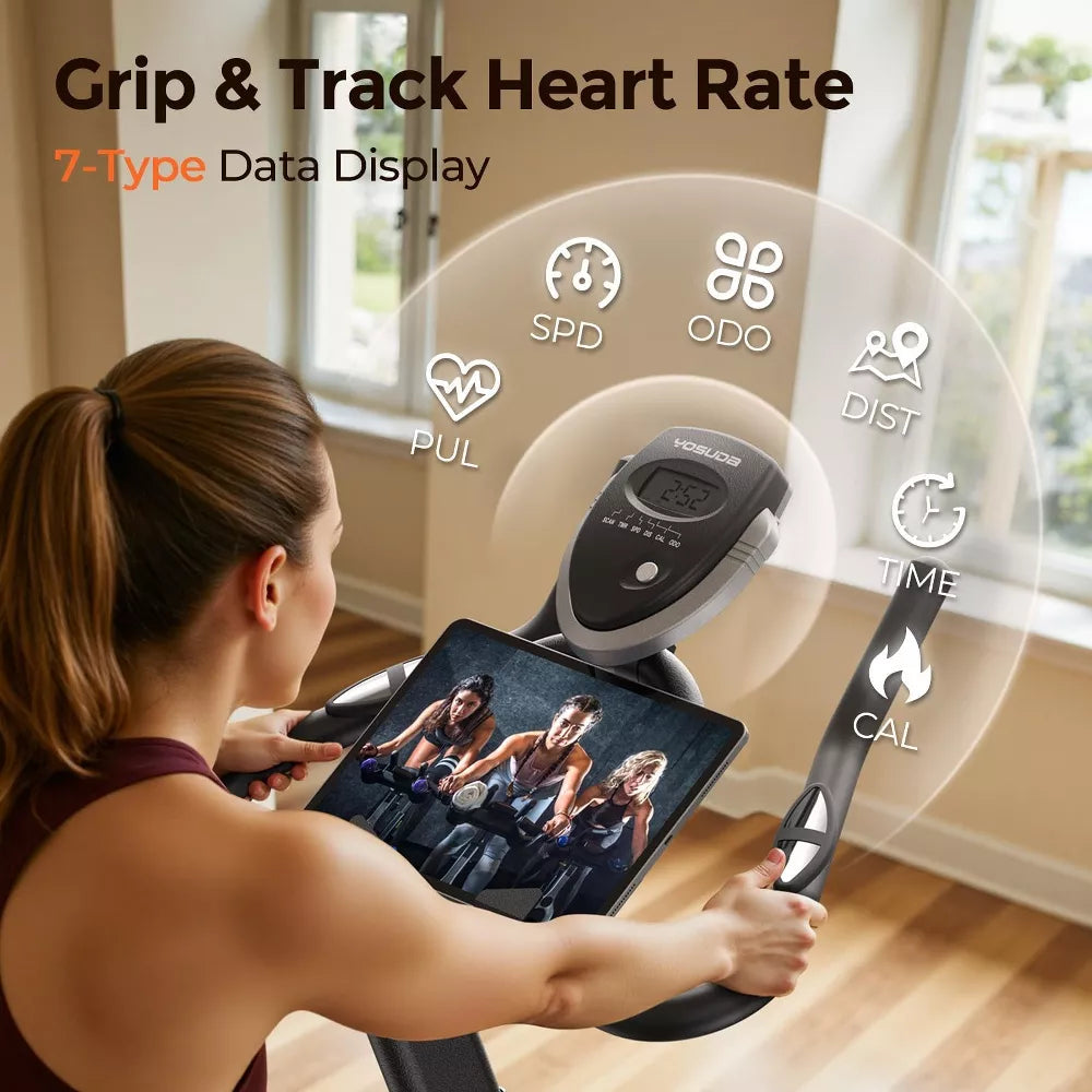 Magnetic Indoor Cycling Bike - App Connected