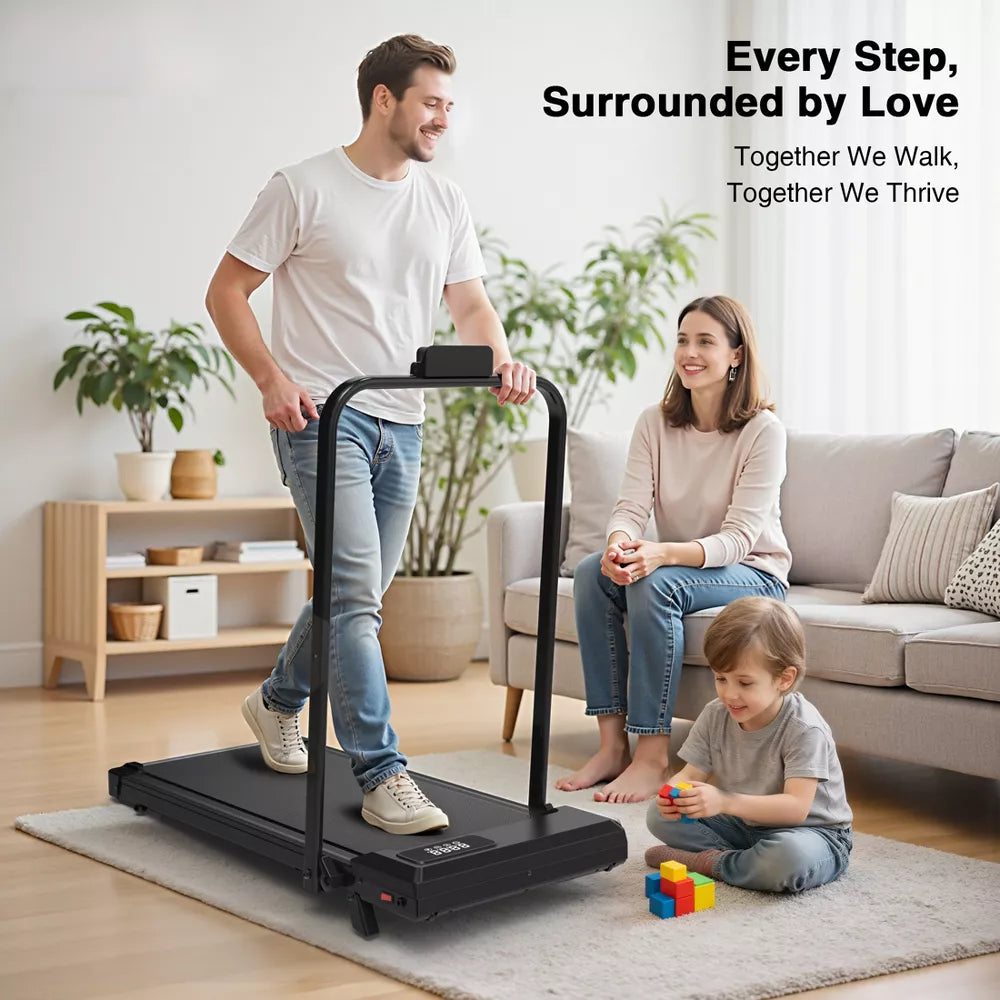 2-in-1 Walking Pad with Incline - Home Office