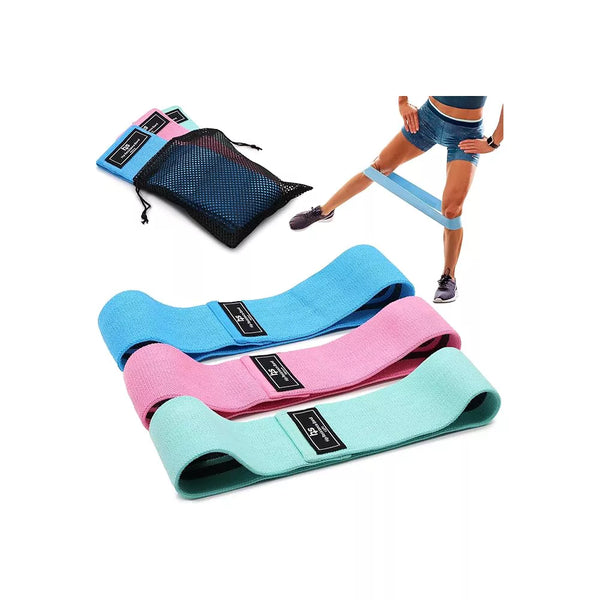 Fabric Resistance Bands - Glutes, Quads, Calves