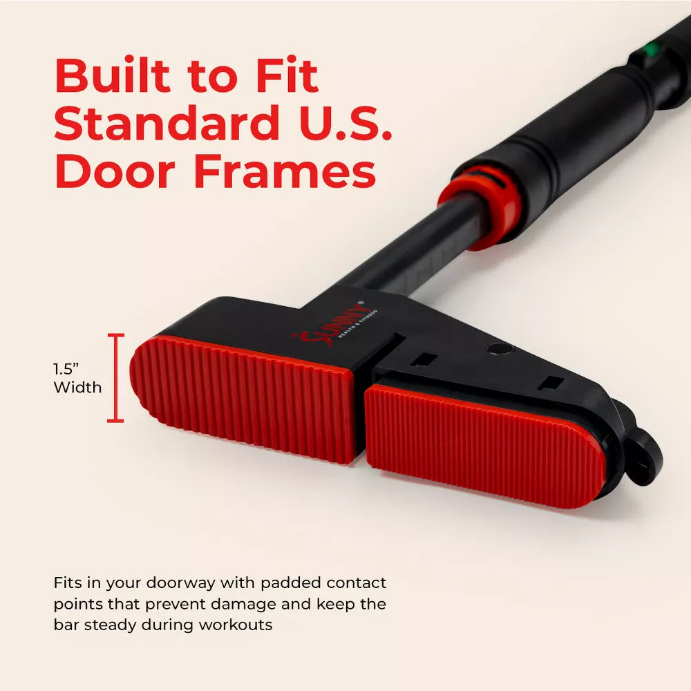 Adjustable Doorway Pull Up Bar - Anti-Rotation