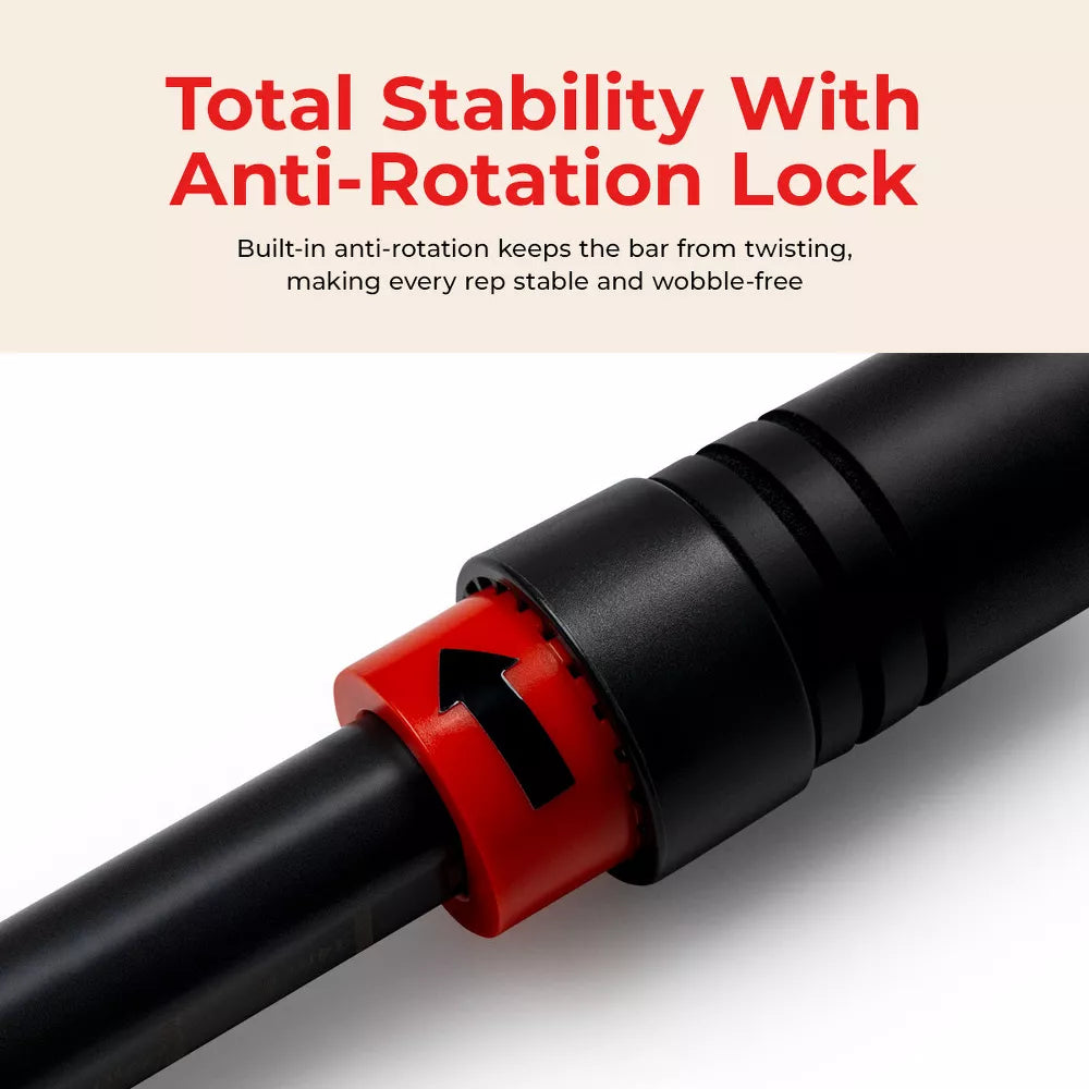 Adjustable Doorway Pull Up Bar - Anti-Rotation