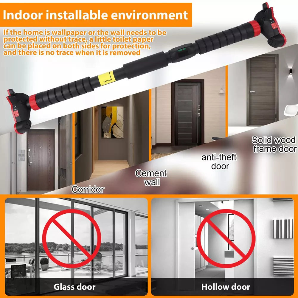 No-Screw Doorway Pull Up Bar 440lb