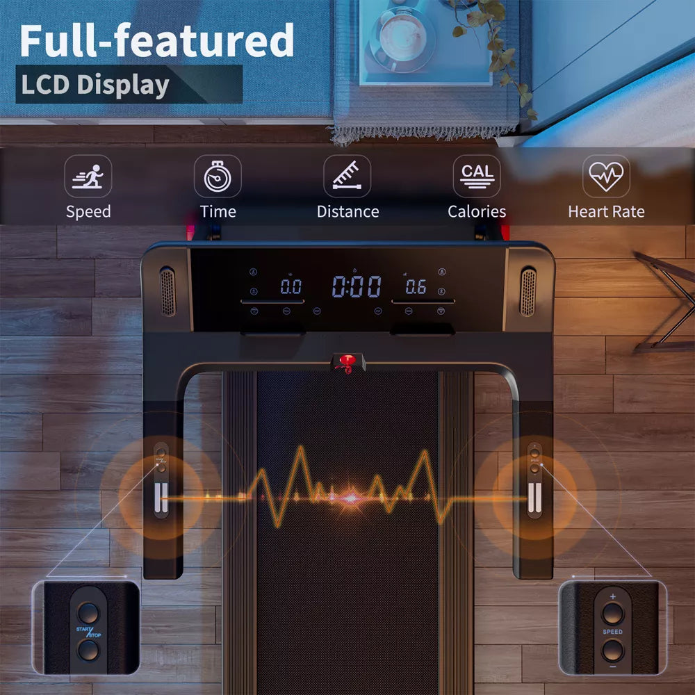 3.75HP Folding Treadmill - Bluetooth App