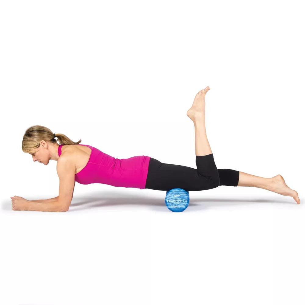 18in Soft Density Foam Roller - Blue Marble
