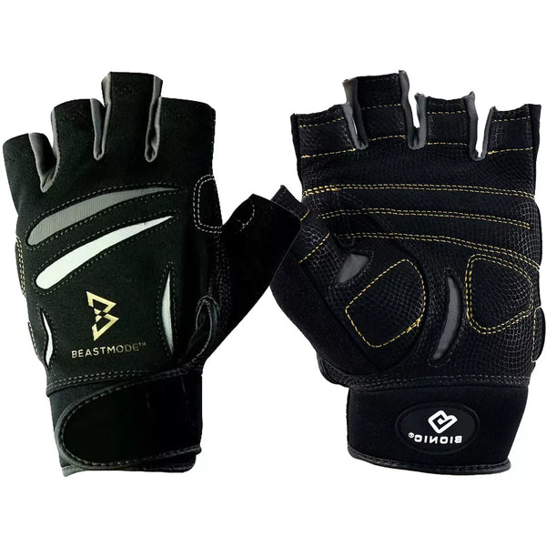 Men's BeastMode Fingerless Fitness Gloves